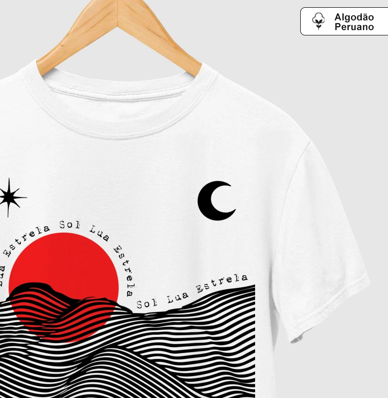 Sol Lua Estrela - Sol Vermelho