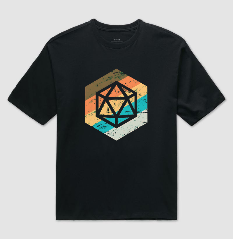 D20 e listras (Oversized)
