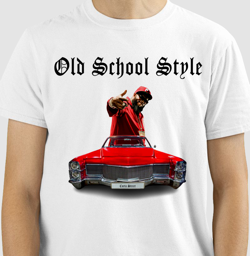 Camiseta modelo - Old School
