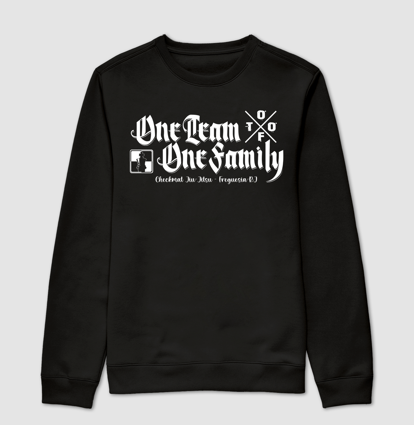 CAMISA ONE TEAM ONE FAMILY CHECKMAT