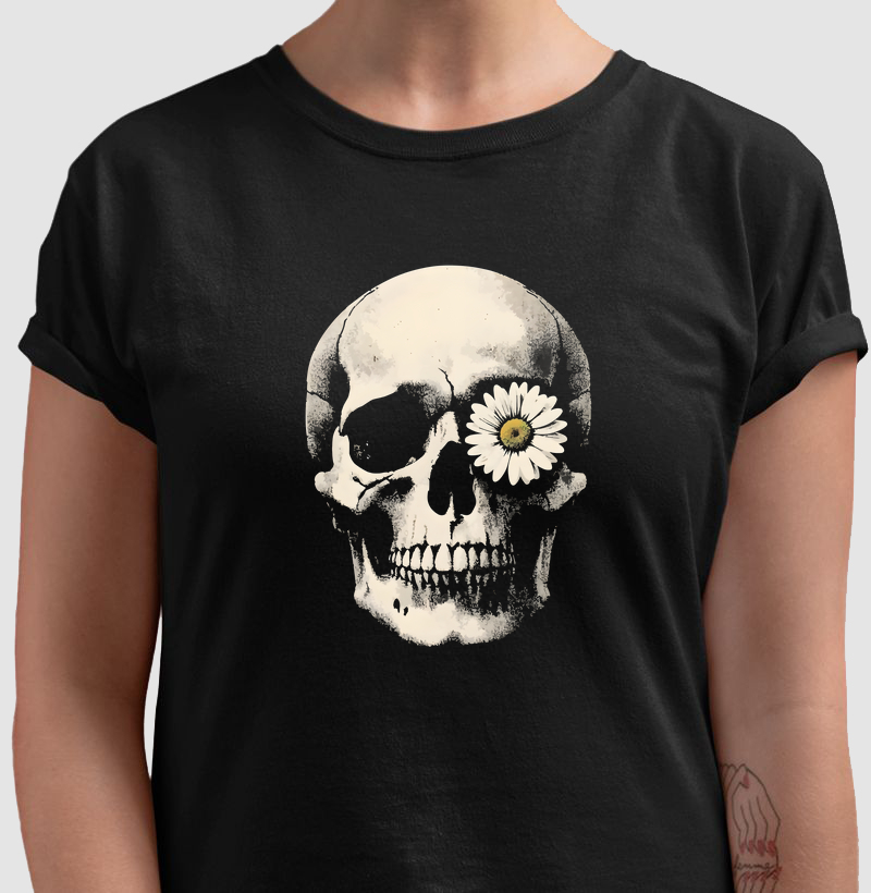 Camiseta Love Skull