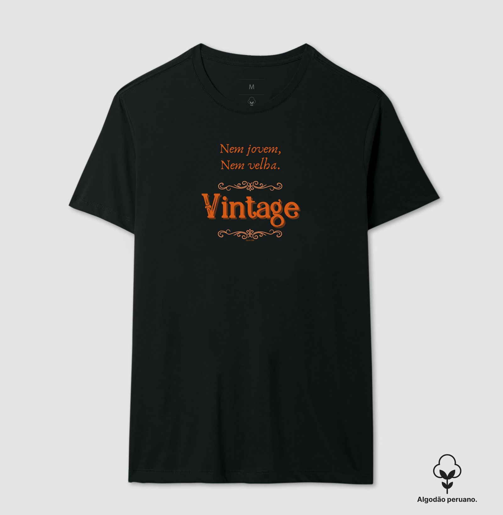 Nem jovem, nem velha. Vintage.
