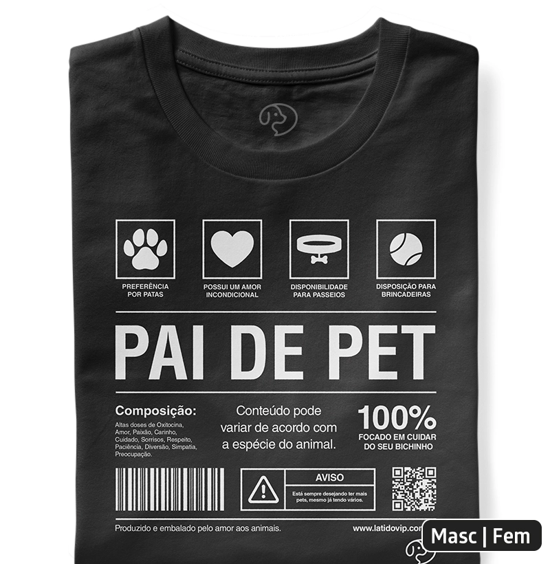Embalegem Pai de Pet