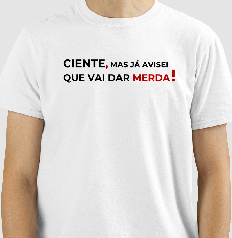 CIENTE, JÁ AVISEI