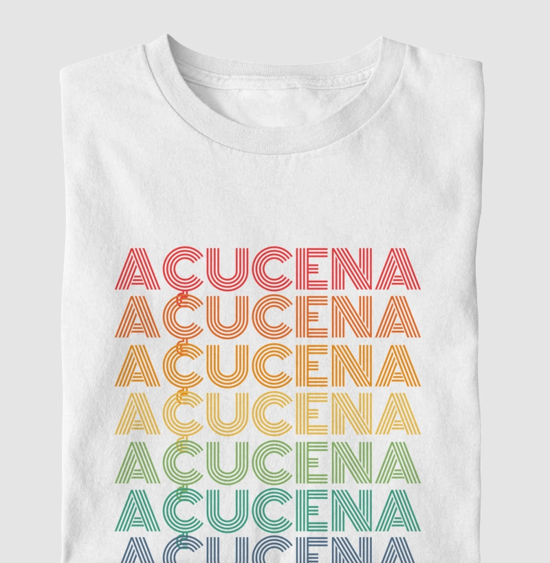 Açucena Letreiro Retrô