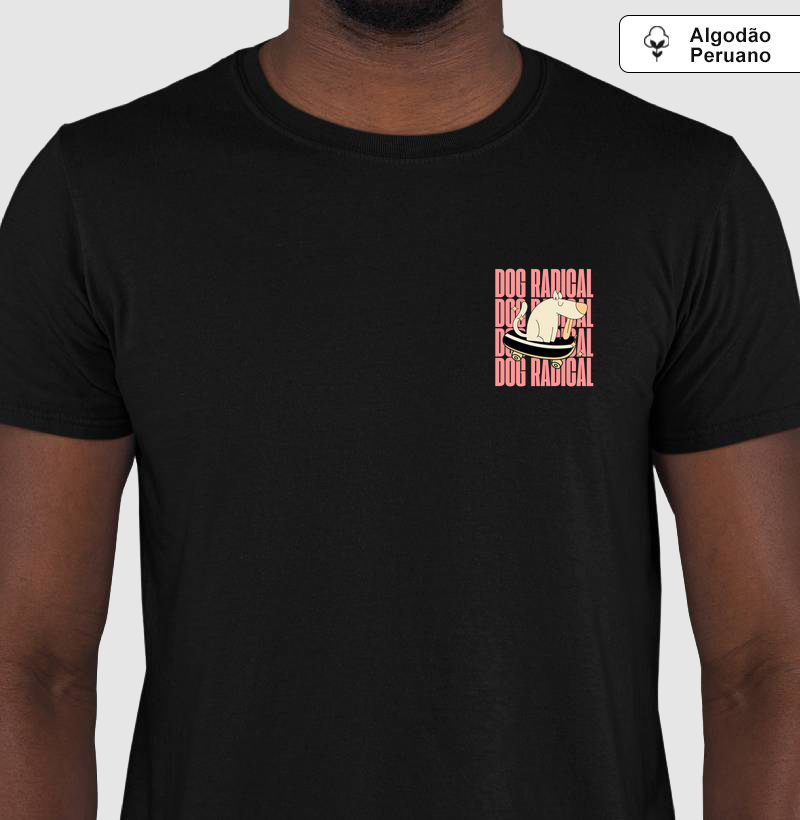 Camiseta Algodão Peruano Dog Pulse Radical Small - Dog On Fire