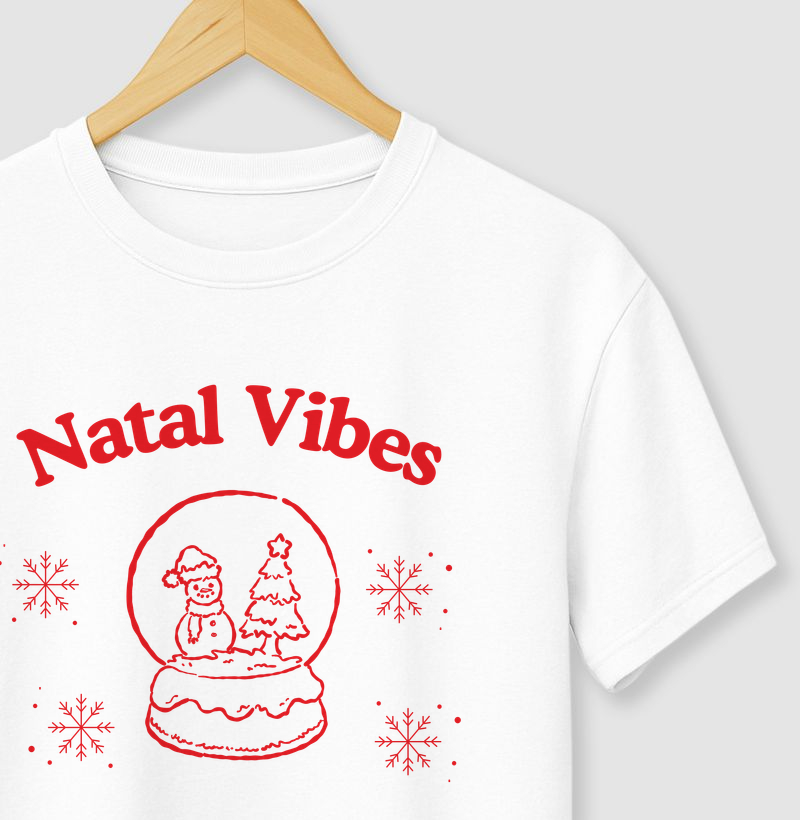 Camiseta Natal Vibes