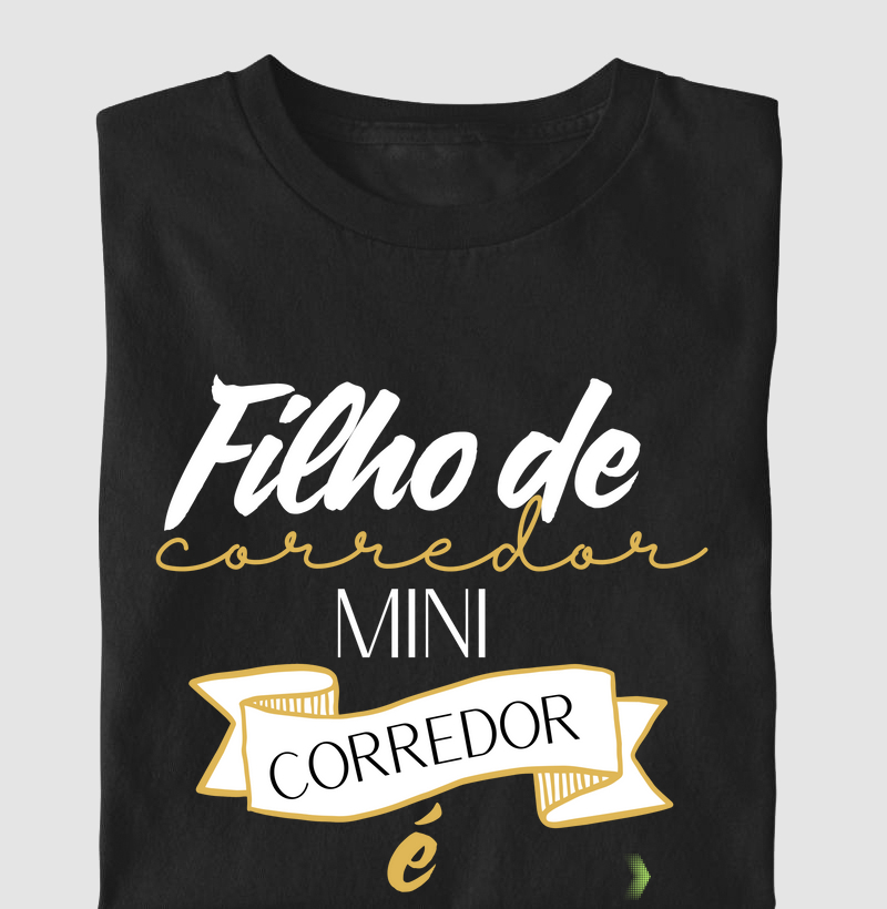 Filho de Corredor Mini Corredor é