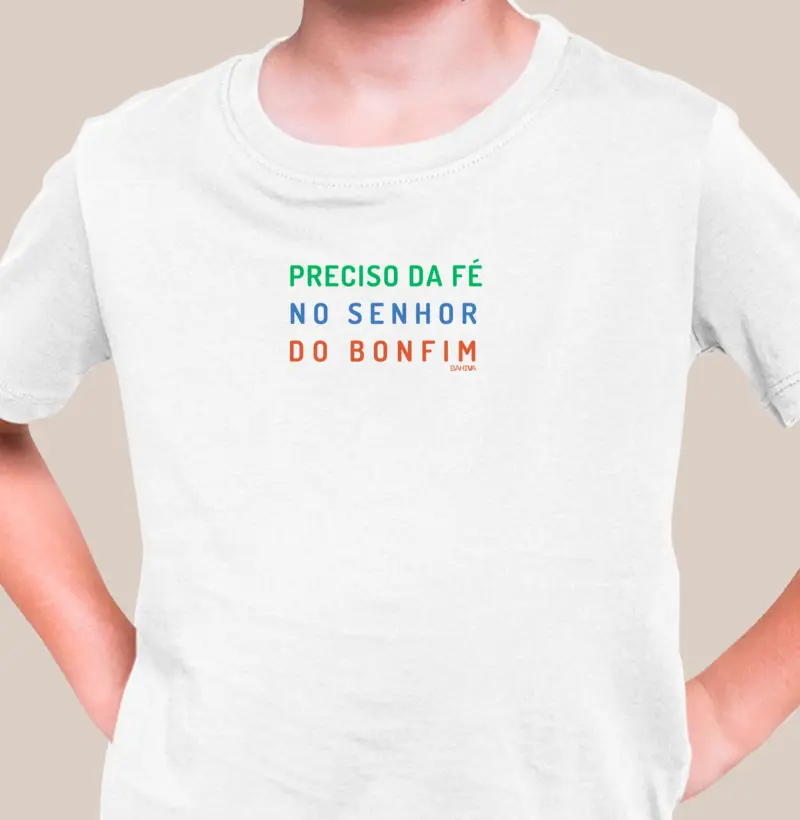 Preciso da fé no Senhor do Bonfim