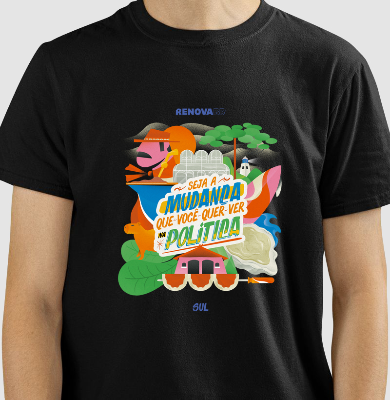 Camiseta Sul 