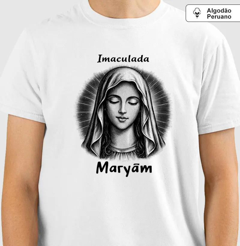 Maryām • Imaculada (algodão peruano)