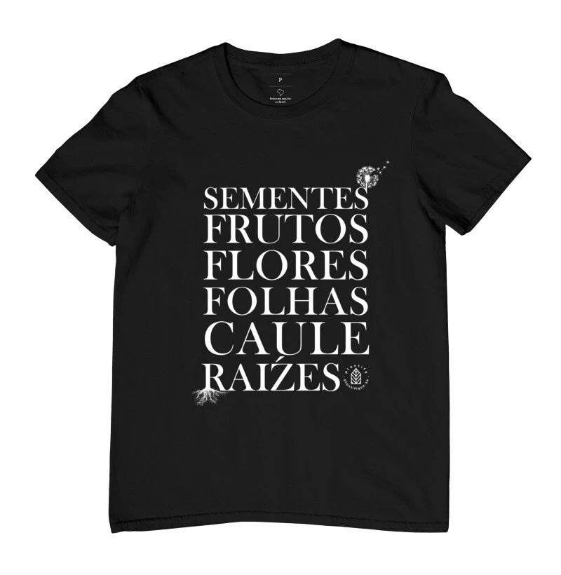 Camiseta Partes de uma Planta