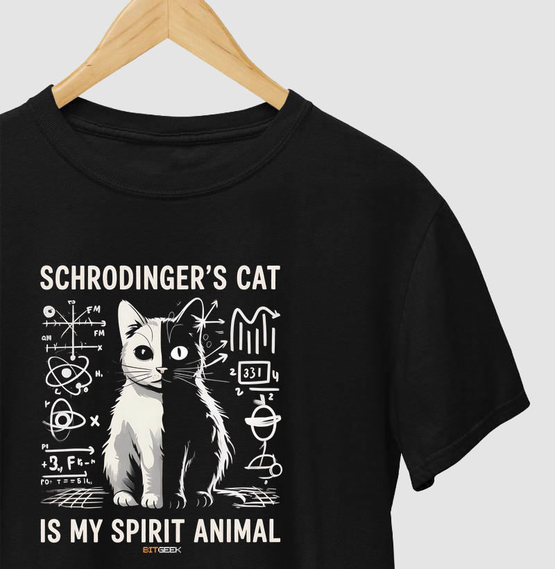 Camiseta Schrödinger Vibes