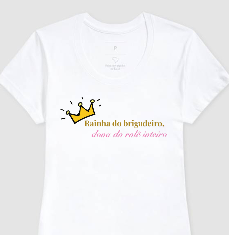 T-shirt rainha