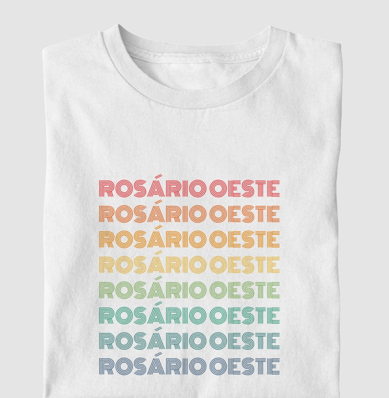 Rosário Oeste Letreiro Retrô