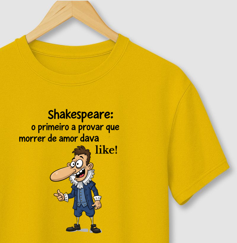 SHAKESPEARE: PRIMEIRO A PROVAR QUE MORRER DE AMOR DAVA LIKE!