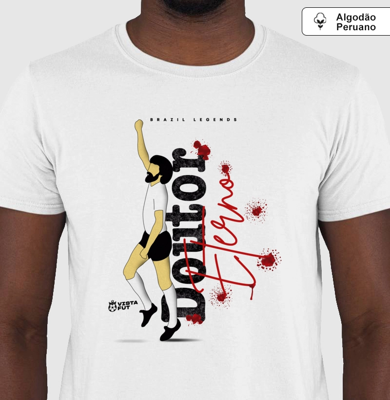 Camiseta algodão peruano - Doutor Eterno