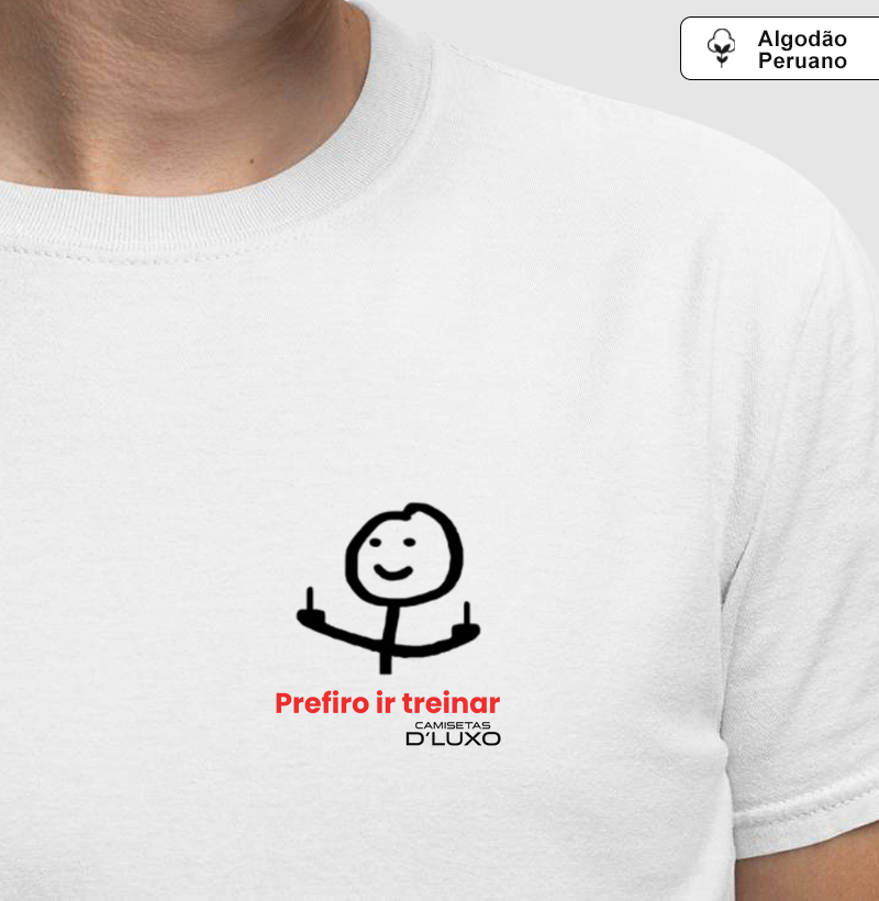 Prefiro ir treinar