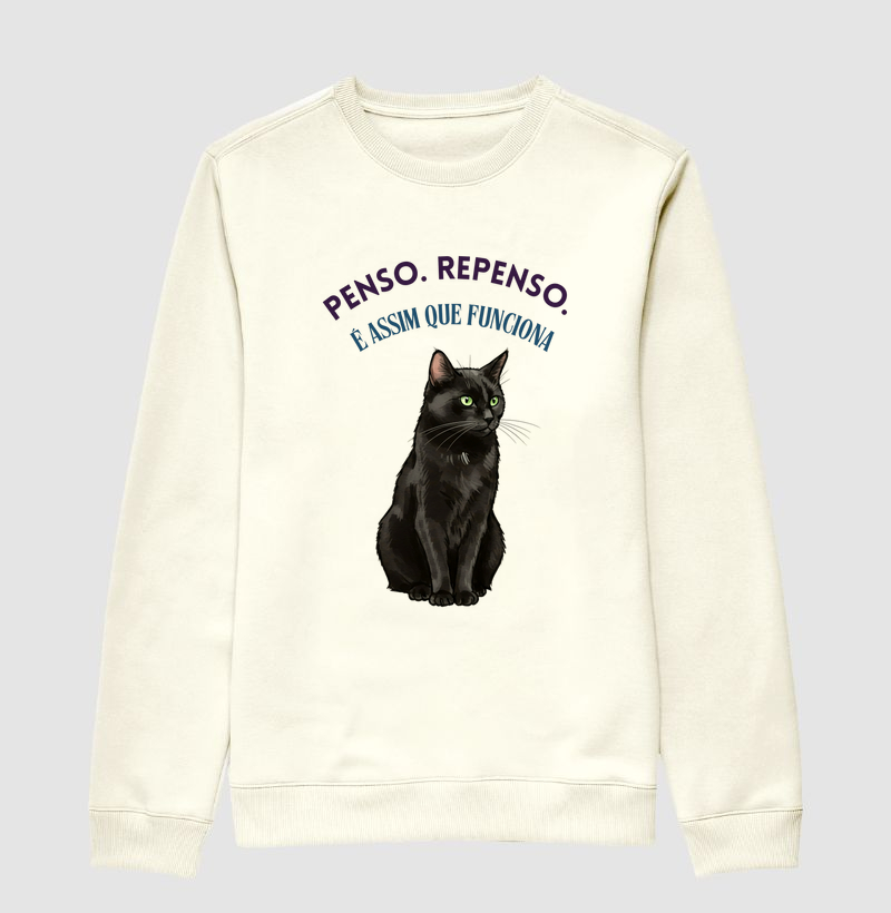 Penso, Repenso | Moletom | Unissex