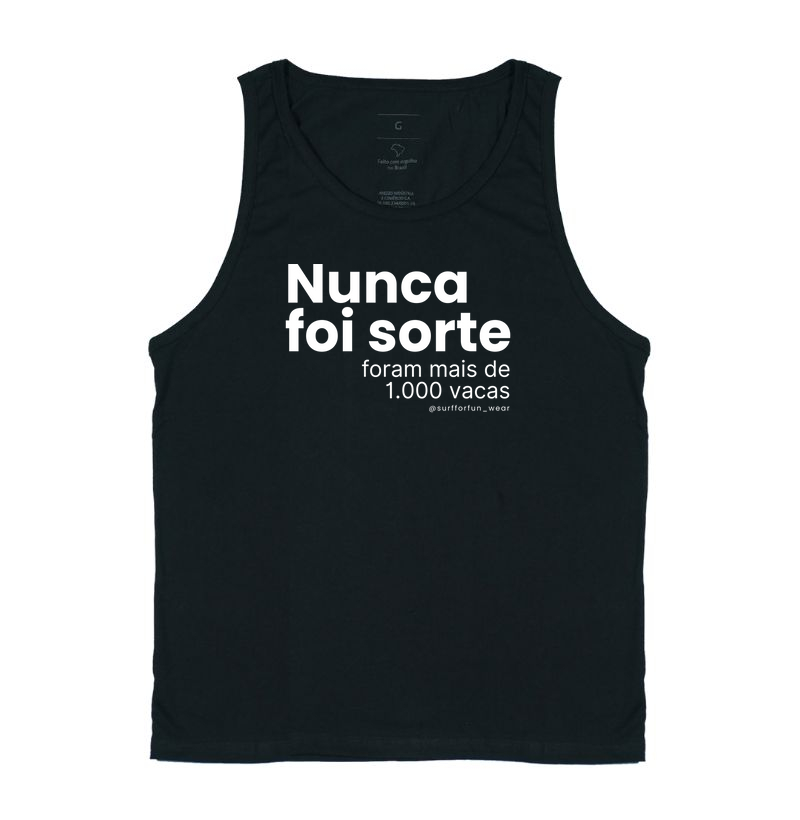 Nunca foi sorte. Foram mais de 1.000 vacas