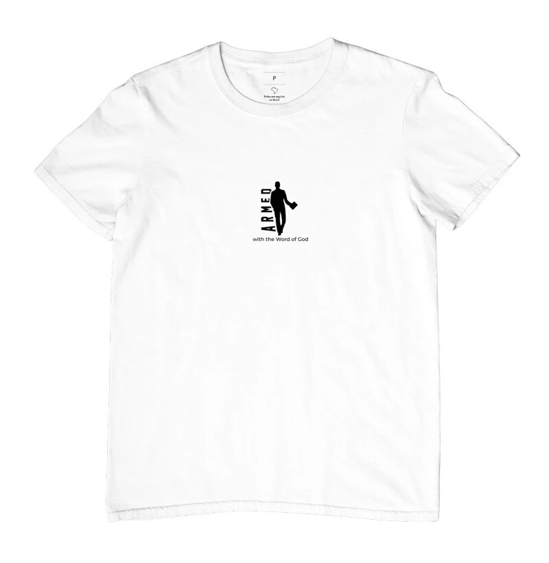Camiseta Armed | Armado Com A Palavra de Deus