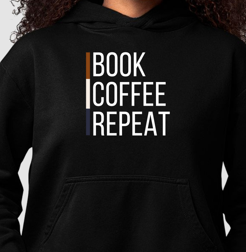 Hoodie Moletom BOOK COFFEE Matutaremos