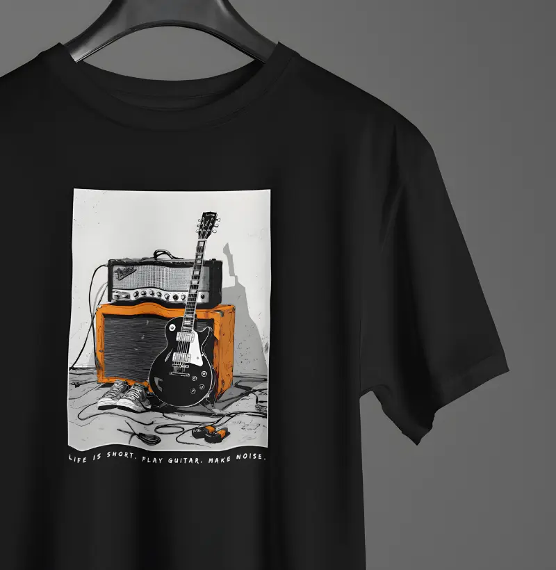 Life is Short. Play Guitar. Make Noise.