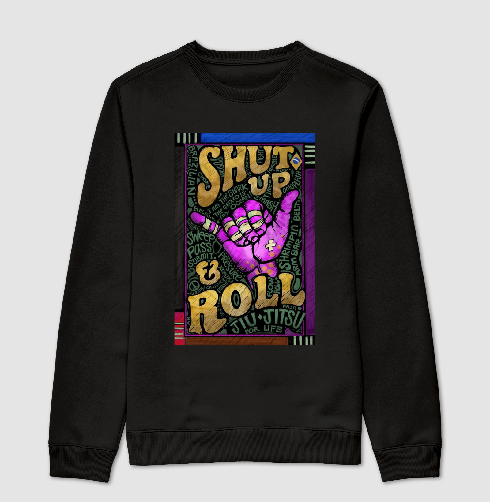 Camisa Estampas Jiu Jitsu 