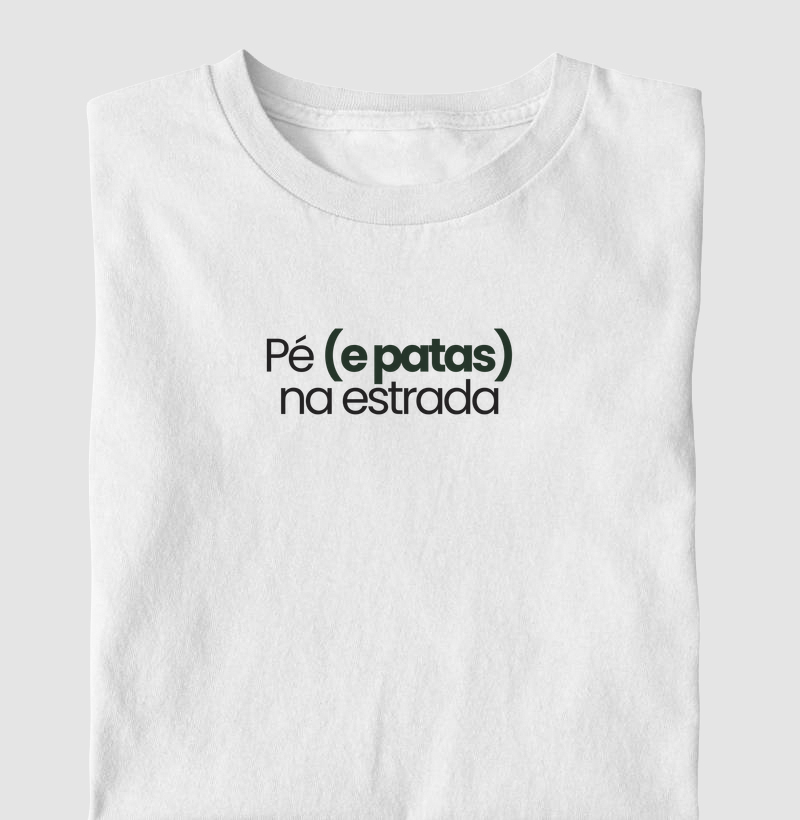 Pé e patas na estrada