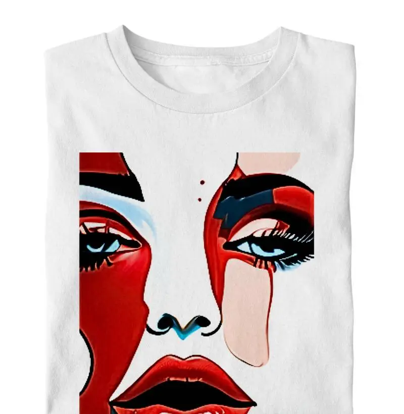 Camiseta Reserva Ink - Rosto de Mulher Minimalista
