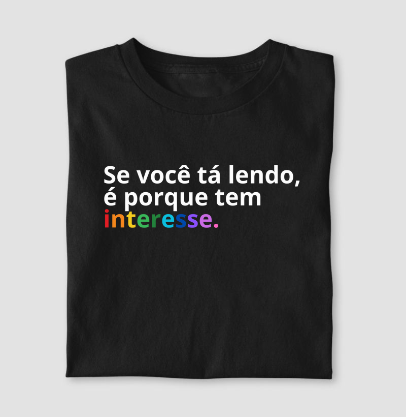 Se você tá lendo, é porque tem interesse