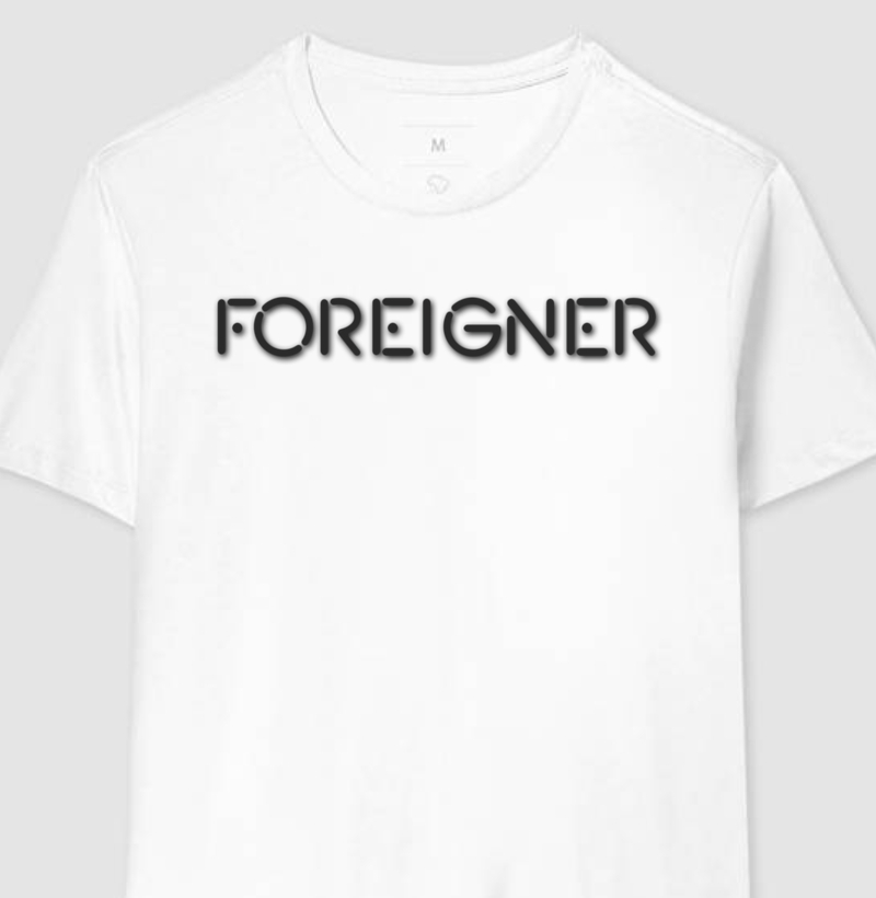 Camiseta Foreigner