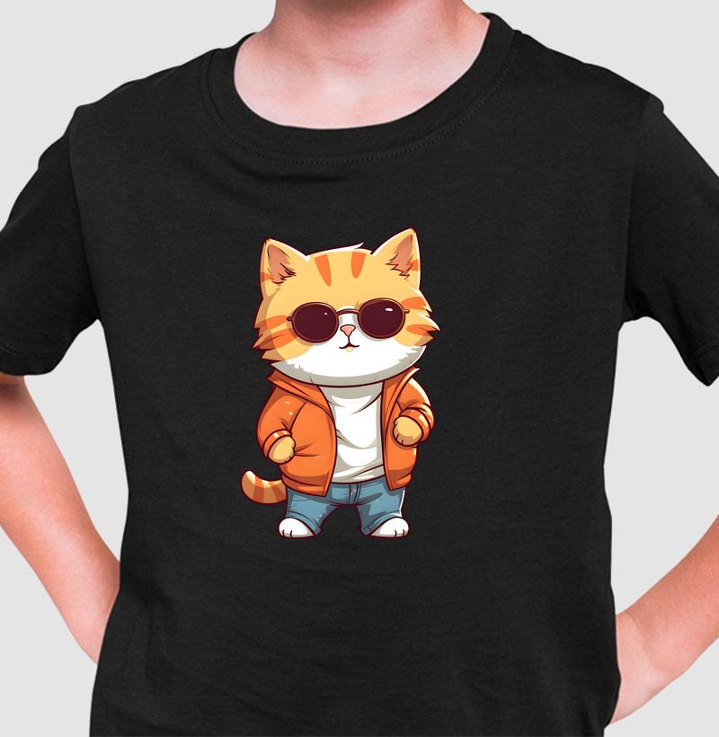 Miau Laranja Estiloso