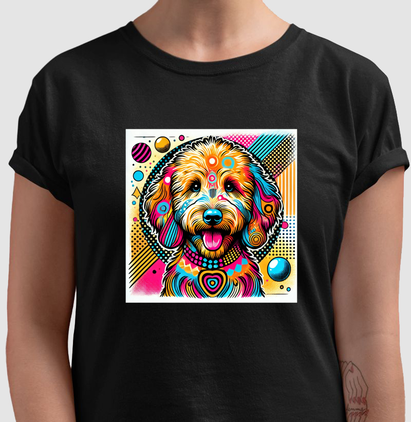 Golden Doodle - Pop Art 