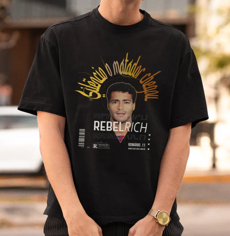Romário .11 Oversized Preta