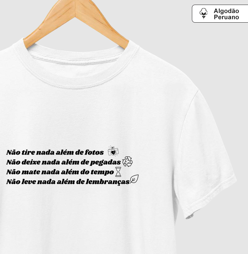 Não tire nada além de fotos