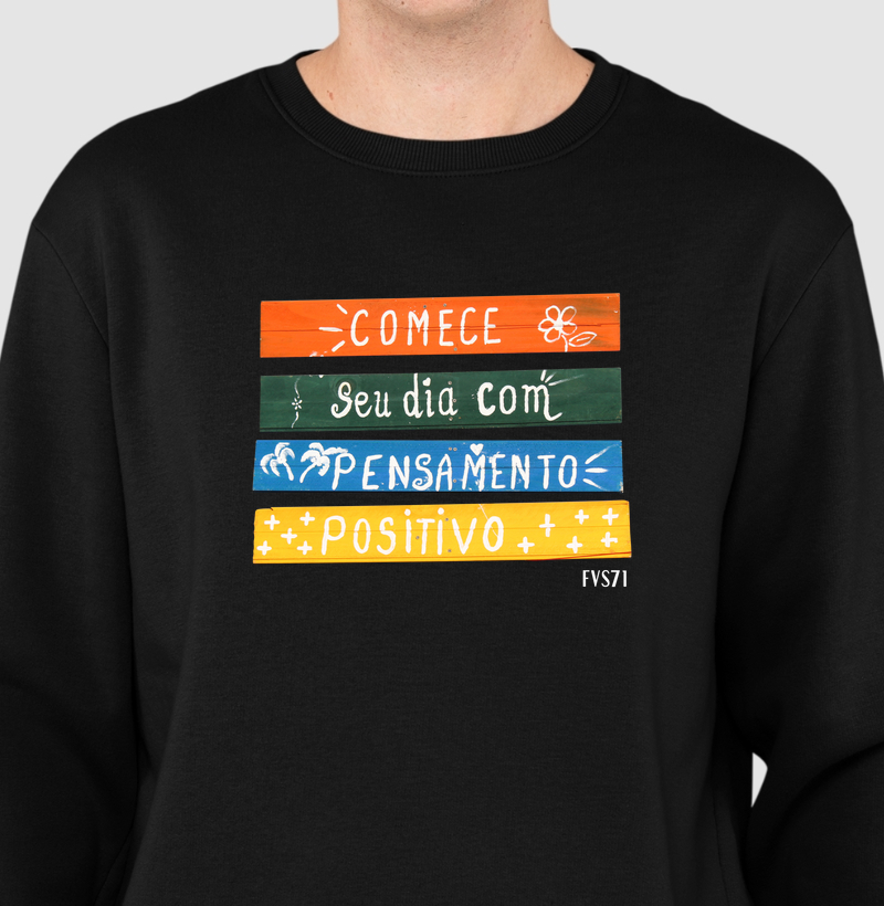 Comece seu dia com pensamento positivo