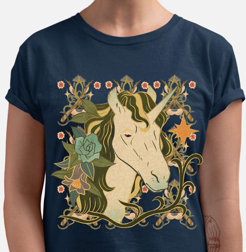 Camiseta ReservaINK Unícornio
