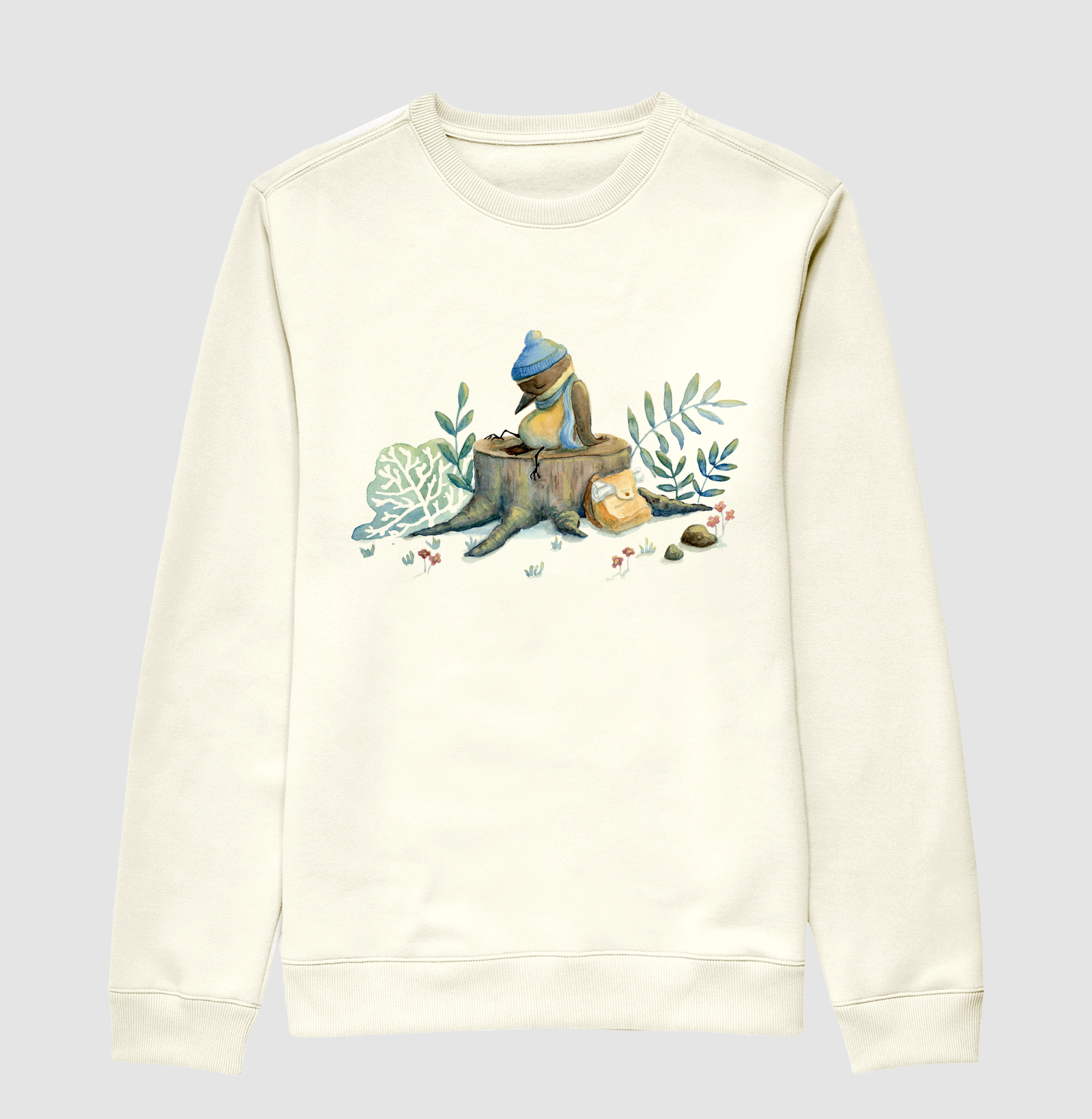 Suéter Moletom Descanso Pássaro