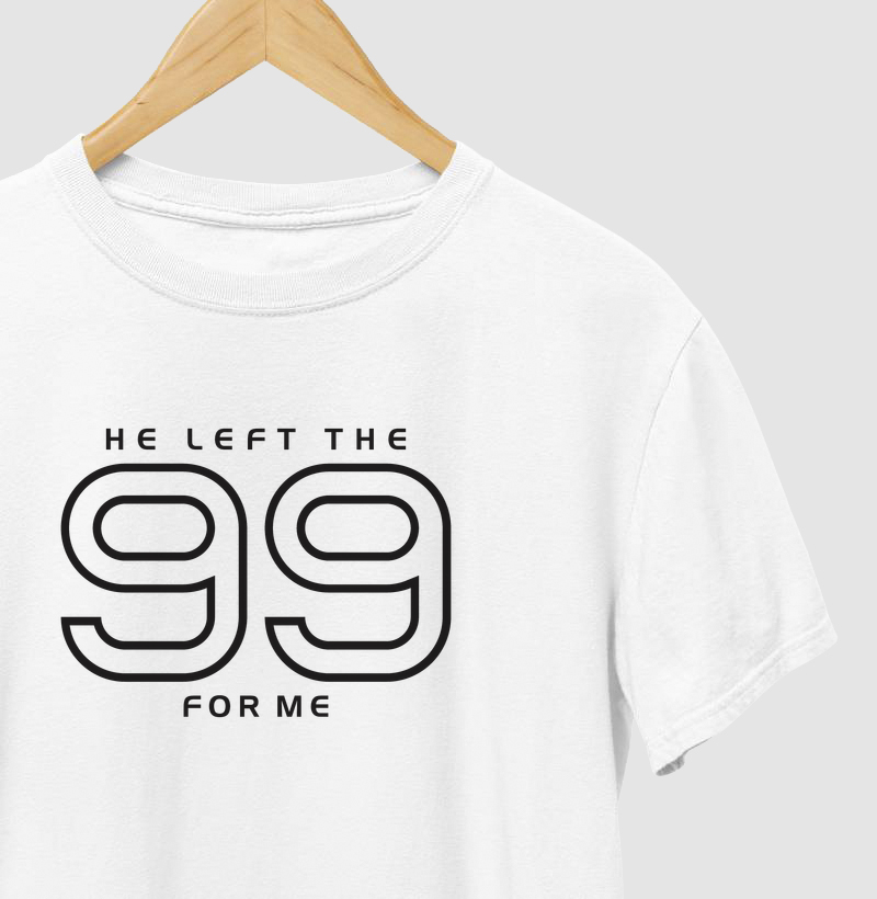 He Left the 99 for me