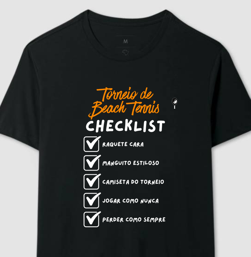 Beach Tennis Checklist