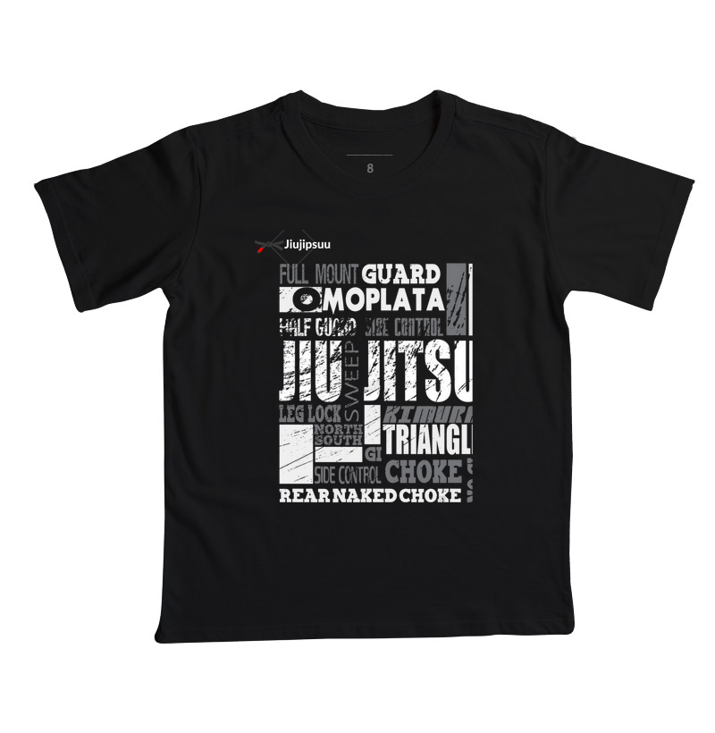 Camisa Estampas Jiu Jitsu 