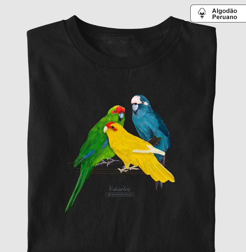 Love Friends - Kakarikis - Algodão Peruano