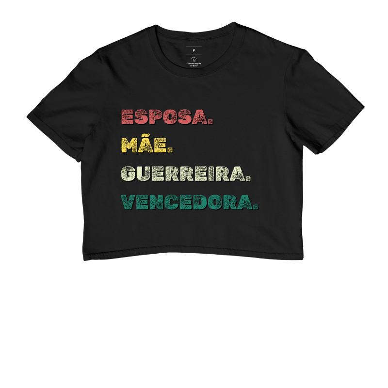 Estampa Mãe - Vencedora