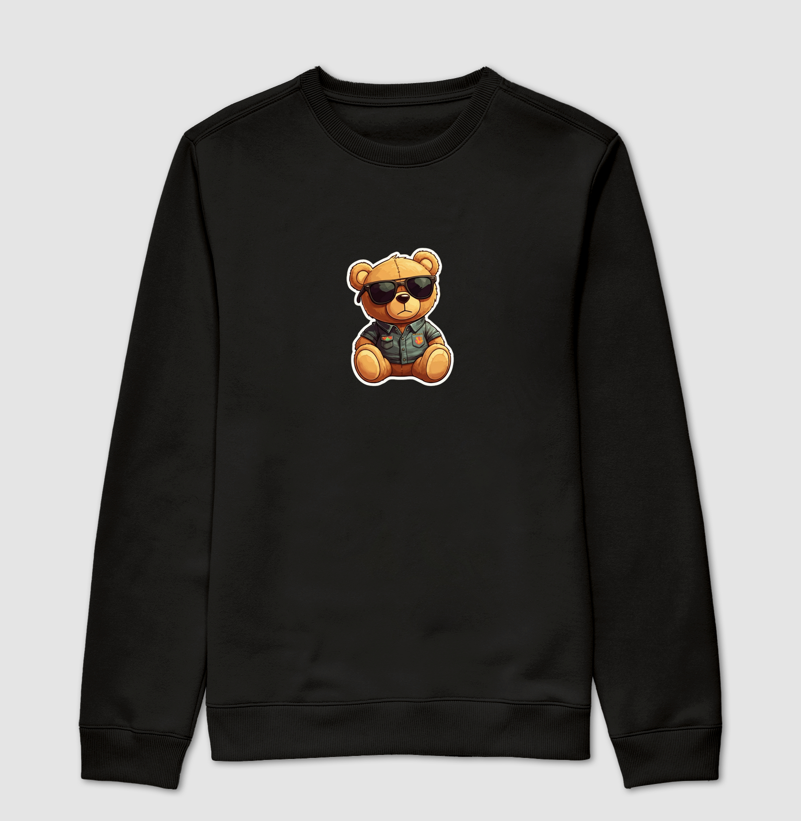 Bear-y Cool (fundo liso)