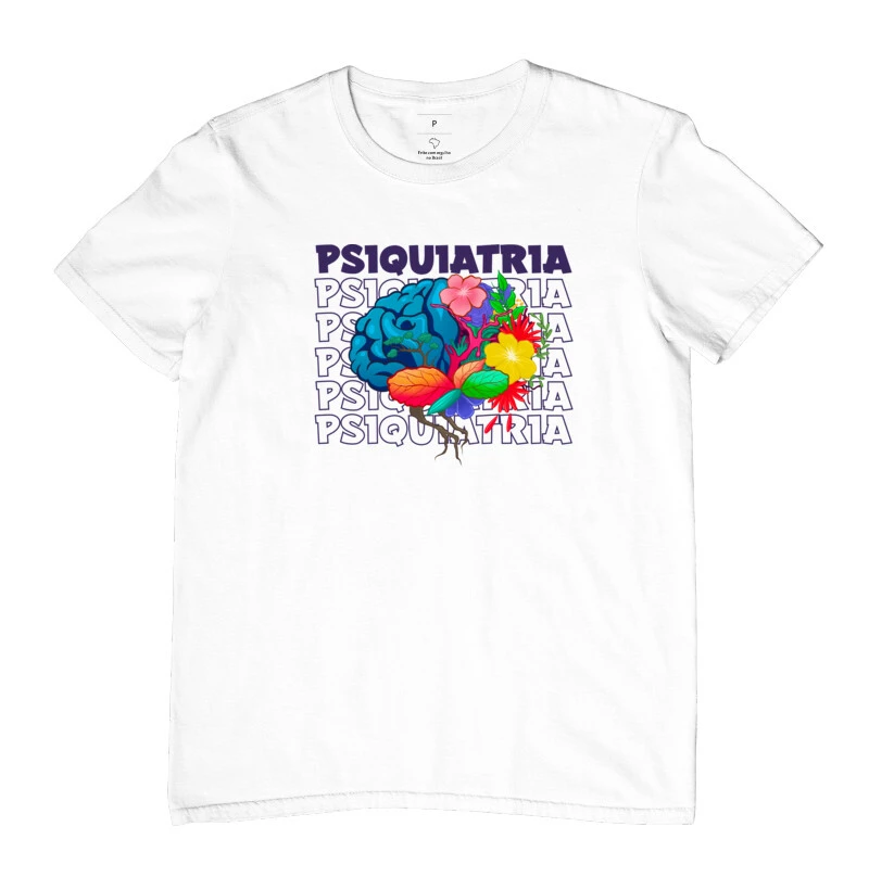 CAMISETA PSIQUIATRIA