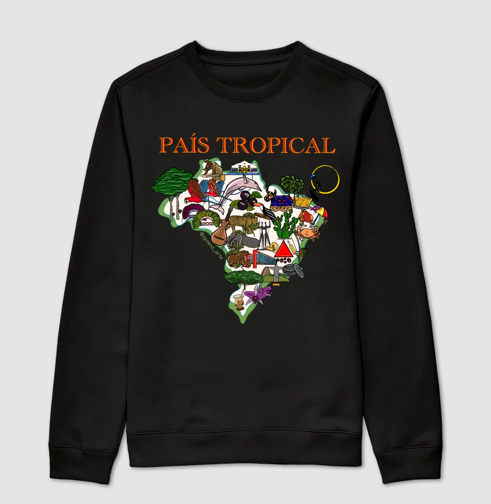 Suéter Moletom - País Tropical 2.0