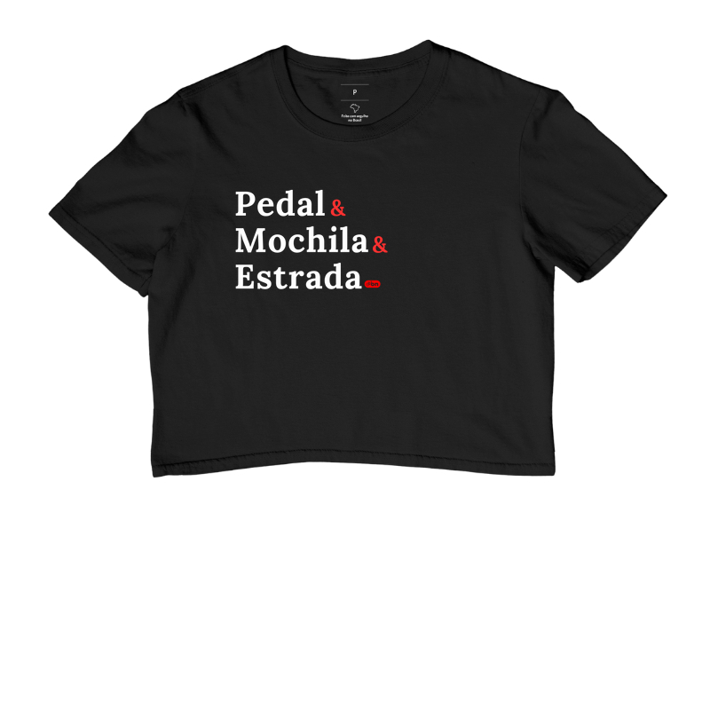 Pedal e Mochila e Estrada