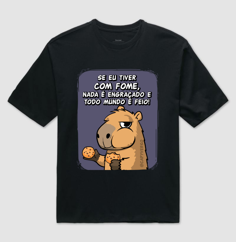 Camiseta Capivara com fome