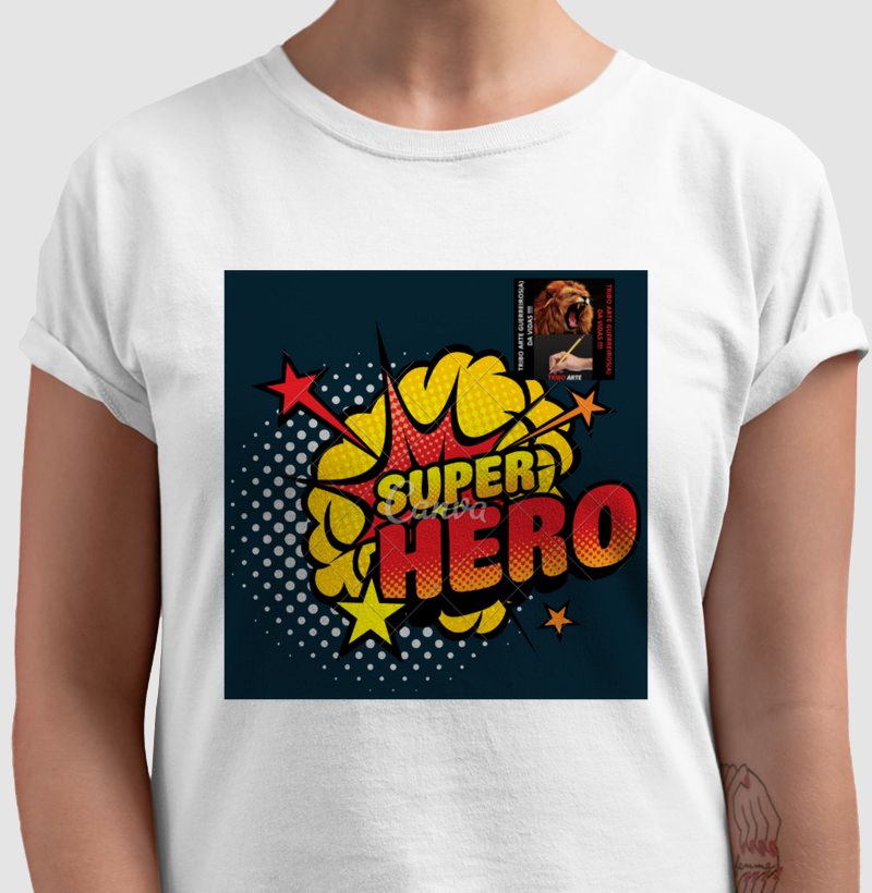 ARTE TRIBO SUPER HERO 